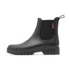 Women's short tube anti slip rain shoes, lightweight waterproof water shoes, fashionable rain boots, PVC one-time moldin