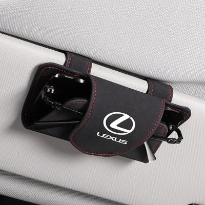 Stylizacja Samochodu Etui na Okulary Pudełko do Przechowywania Okularów Przeciwsłonecznych Klips na Okulary Do Fsport GX470 RX330 IS250 LX570 LX600 Ct200h RX350 IS300h