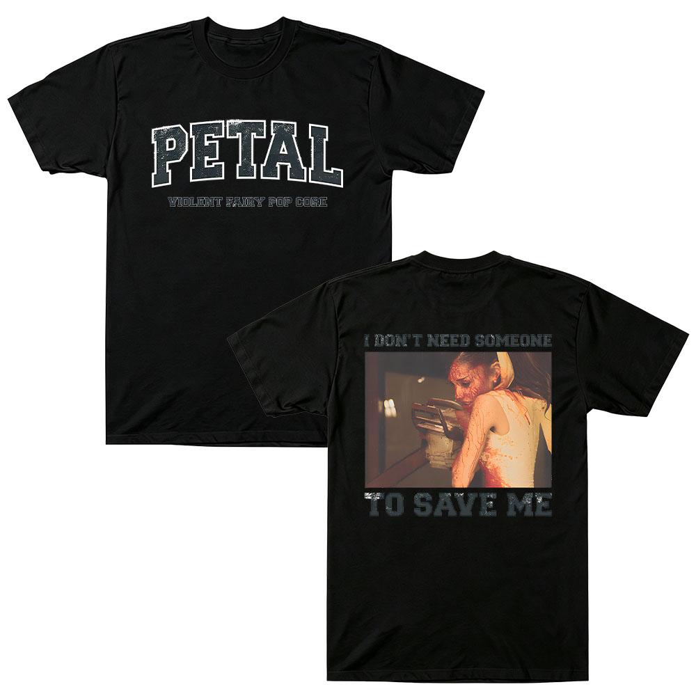Petal Core T-shirt Graphic Cotton T-shirt for Men's Clothes Women's Summer Fashion Casual Short Sleeve Comfort Tee