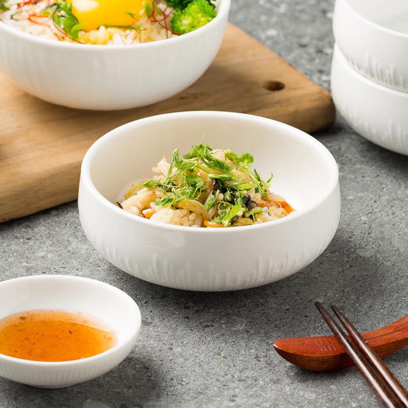 Deou Xingguang 4.5-inch Ceramic Noodle & Rice Bowl Set of 3