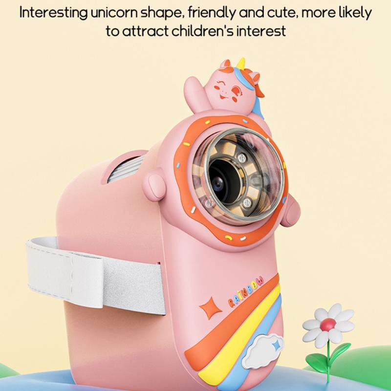 Zabawka Naukowa 2-calowy Kolorowy Ekran Cyfrowy Mikroskop Dla Dzieci 500-1000X Kamera Ręczne Urządzenie Powiększające LED