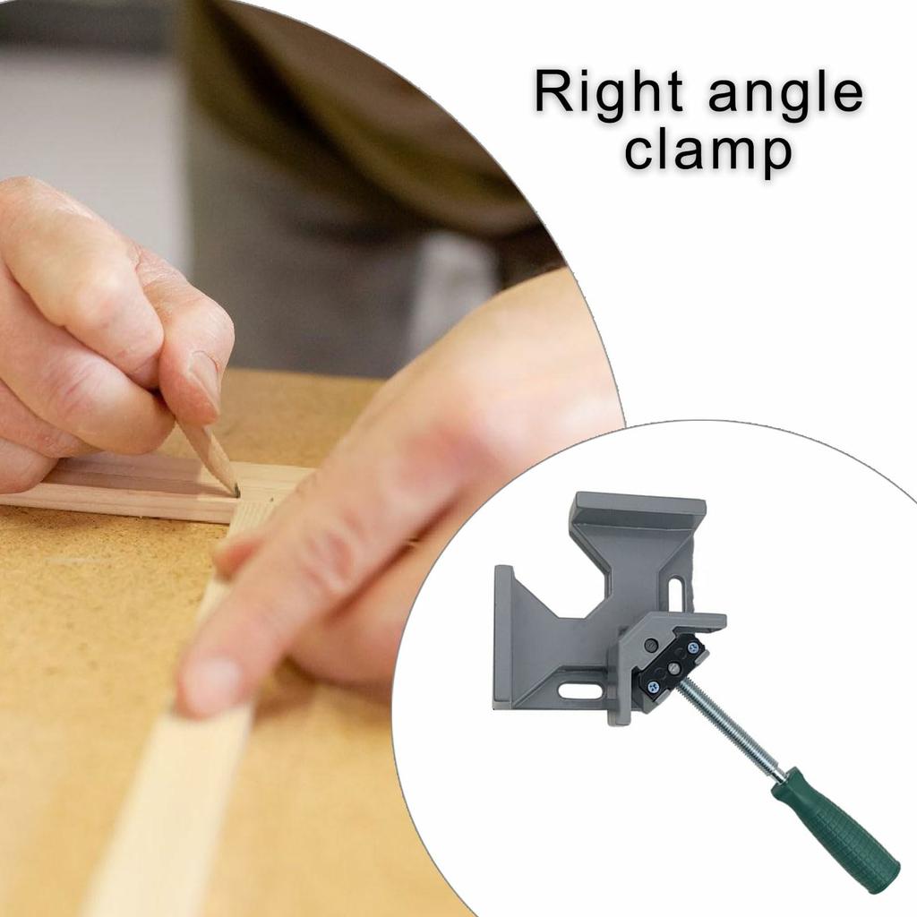 90-Degree Right Angle Clamp Picture Frame Corner Fixing Clip Woodworking Tools Aluminum Alloy Hand Tool