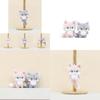 Adorable Plush Fox Keychain Charming Cartoon Doll With Soft Pp Cotton For Kids