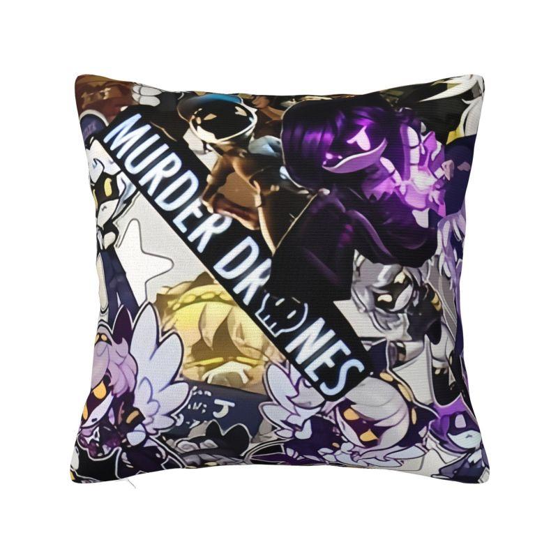 Custom Murder Drones Anime Luxury Pillow Cover Bedroom Decoration Games Movies Cushions for Sofa