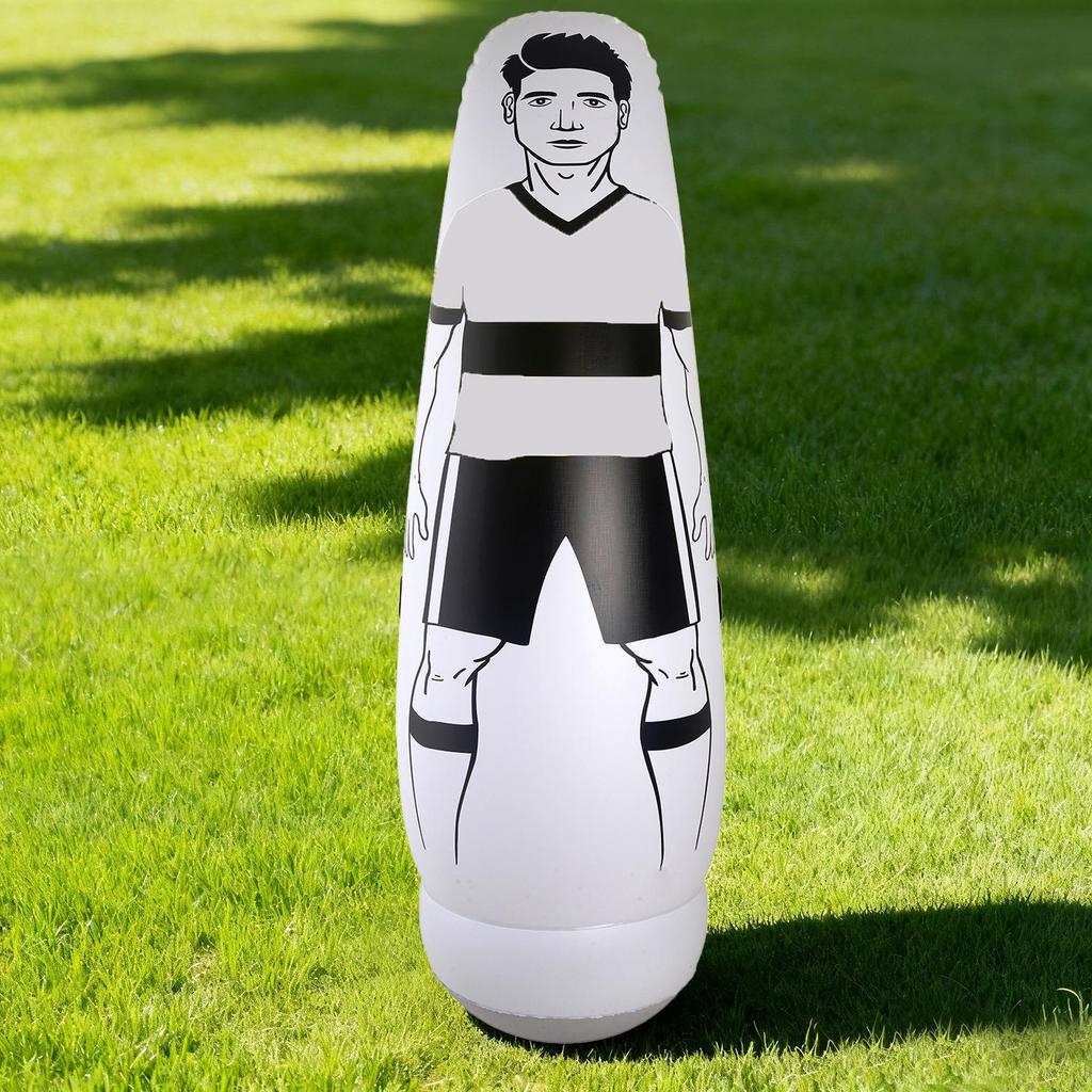 Inflatable Human-Shaped Training Dummy - Portable for Football & Boxing