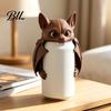 Camping Beer Can Toppers 3D Printed Bat Cover, Reusable Soda Protector Lid, Cute Animal Practical Stocking Stuffers for Coworkers Drink Dust
