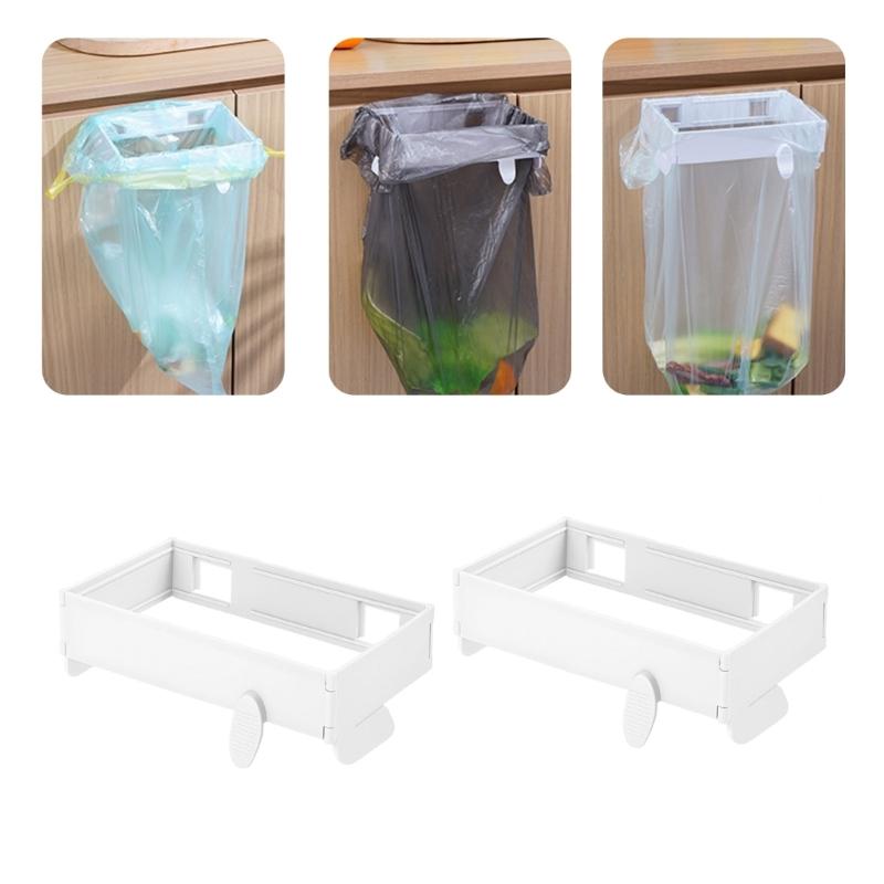 Foldable Magnetic Design Garbage Bins Quick Setup for Kitchen Multiple Room Use Durable Rack