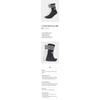 adidas 3-Stripe Glitter Crew Socks 2 Pairs - White:Black JV6049 5580262