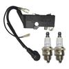 Ignition Coil Module Spark Plug for Chainsaw 4500 5200 5800 45cc 52cc 58cc Chainsaw Accessories Professional Replacement Parts