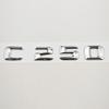 3D ABS Car Letters Logo C200 C250 C260 4MATIC Rear Trunk Badge Emblem Sticker For Mercedes Benz C Class W206 Tail Accessories IL1