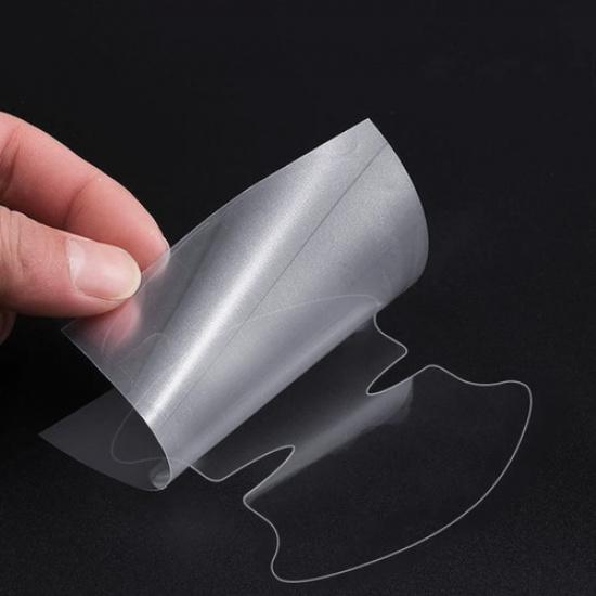 8PCS Clear Car Door Handle Bowl Protector Scuff Guard Anti Scratch For Lexus
