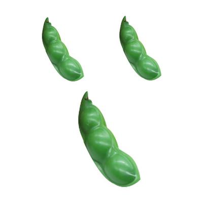 Heißer und weicher Ton, klebriger Ball, taktiles Entwicklungsspielzeug, Erbse, weich, 3 Stück, koreanisches Kinderspielzeug