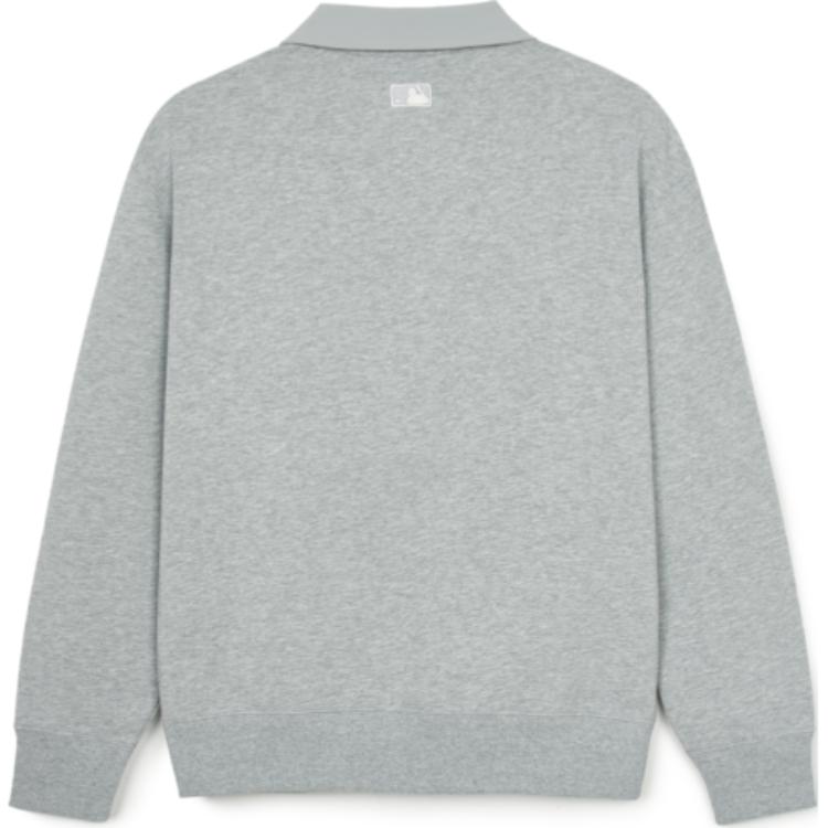 New MLB New York Yankees Sweatshirt Unisex Light Gray 3AMTB1144-50MGS