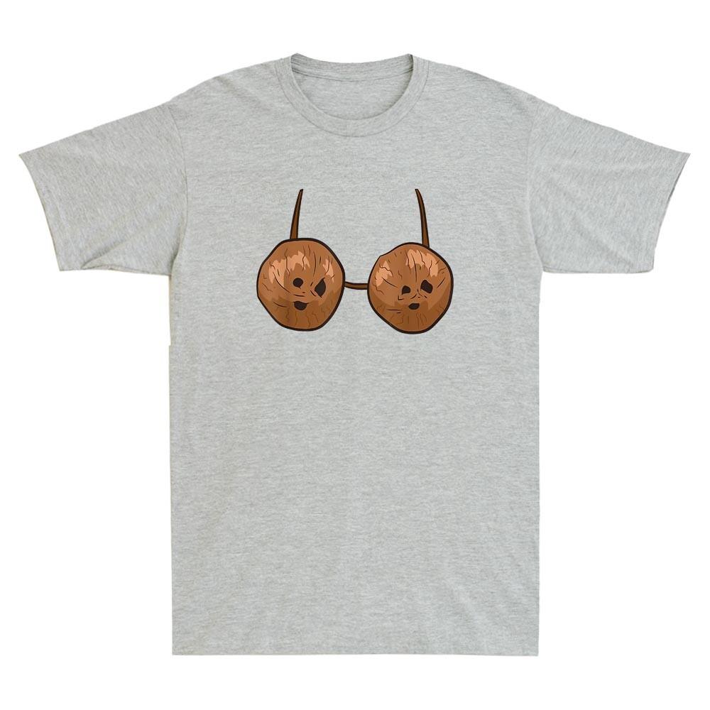 Coconut Summer Coconuts Bra Funny Graphic Gift Humor Unisex's Short Sleeve T-Shirt