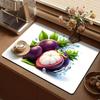 Fruit Style Absorbent Diatom Mud Dish Drying Mat and Coaster