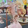Crystal Tree Ornaments Aesthetic Table Ornament Elegant Modern Interior Ornaments Luxury Miniature Ornament Home Decorations