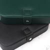 Luxury Jewelry Box Gift Storage Organizer Travel Display Case with Button Leather Jewelry Organizer Wedding Engagement