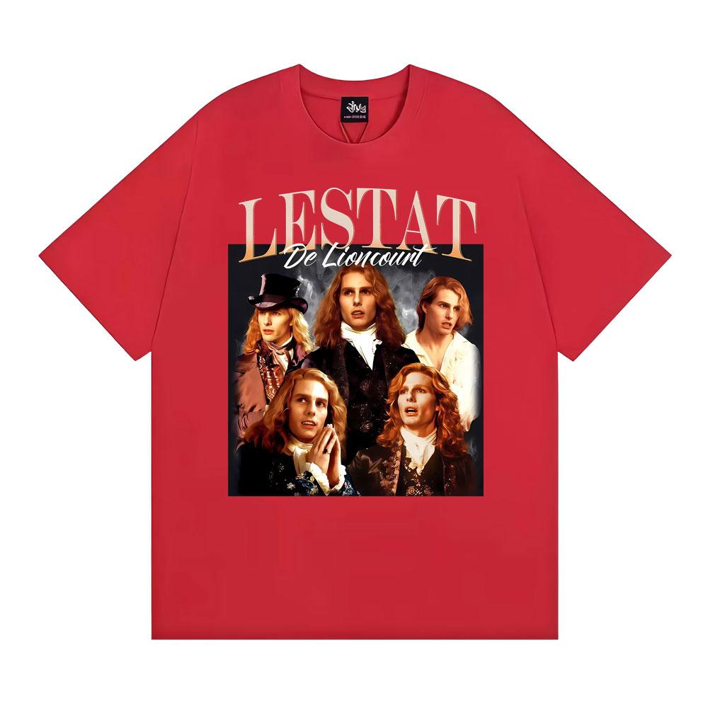 

Lestat De Lioncourt Unisex Graphic T Shirt Unisex WOMEN Clothing Summer Retro Gothic Fashion Tshirt Oversized Cotton Loose T Shirt S