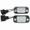 Luz de placa de matrícula LED para VW Golf MK3 Polo III Estate Classic Polo Variant para Seat Coidoba 6K Cordoba Vario, 2 unidades