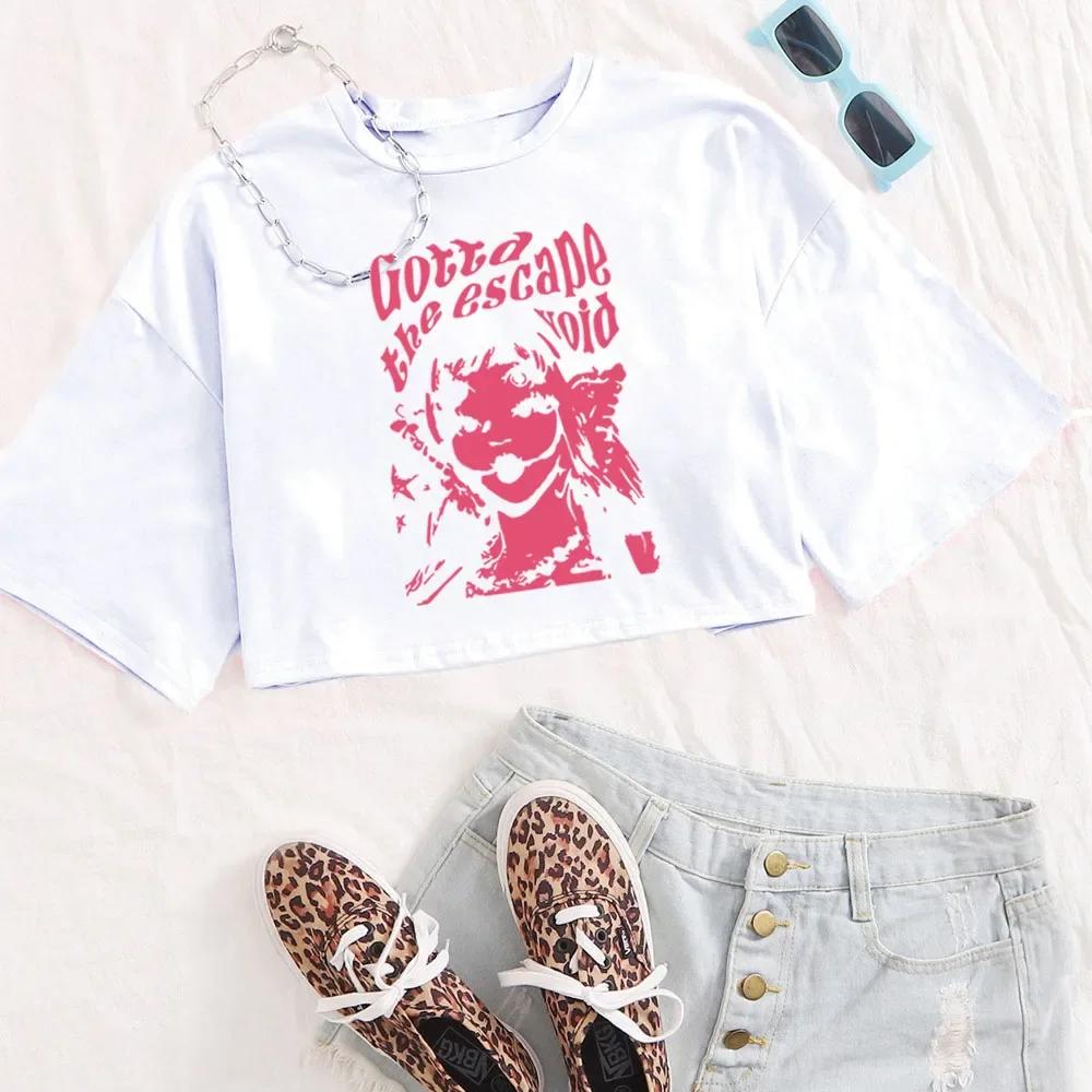 

Melanie Martinez Logo TShirt Fans Gift Crop Tops Girls ONeck Short Sleeves Casual Loose Women Shirts 4XL