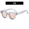 Vintage Oval Sunglasses Women UV400 Protection Fashion Trendy Designer Shades Female Sun Glasses Stylish Eyewear