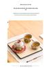 Three Talents Hand-Painted Gaiwan: Large Retro Chinese Tea Set for Home Brewing