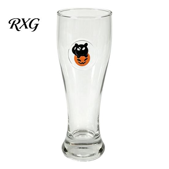 Tazza da bere a forma di fantasma carino 400 ml, bicchiere da birra, zucca spettrale, gatto nero, Halloween, bicchiere resistente in vetro spesso, bicchiere alto per le feste, per Bar, Cucina