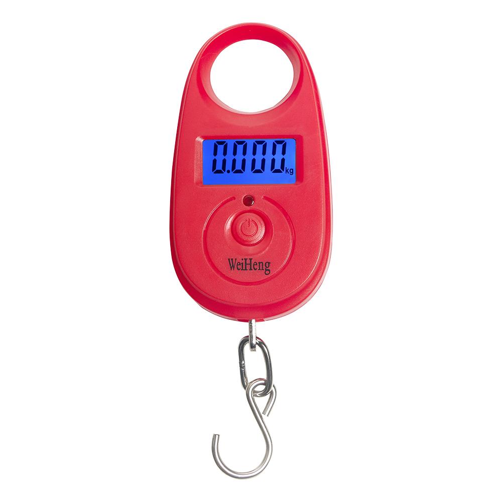 25Kg 5g  Mini Digital Scale Electronic Fishing Weight Pocket Luggage Scales Hanging Hook Mini LCD Weighing Scale