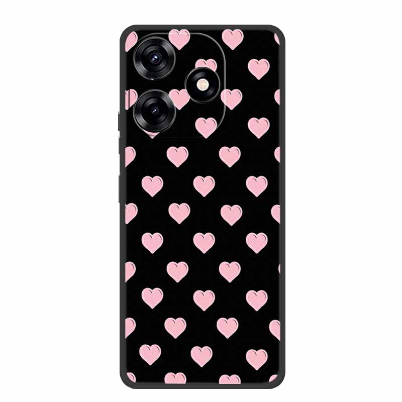 3D Embossed Case For ZTE Blade V50 Design 4G Phone Case Relief Black Silicone Soft Coque For ZTE Blade V50 Smart Back Cover Case