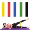 Elastisches Fitness-Yoga-Loop-Band aus natürlichem Latex, Spannungswiderstandsband, Zugseil, Körper, Knöchel, Bein, Trainingsgummi