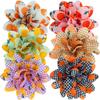 50/100pcs Dog Flower Collar Remove Dog Bowtie Collar Accessories Big Flower-Collar Pets Bow Ties Collar For Small-Large Dogs