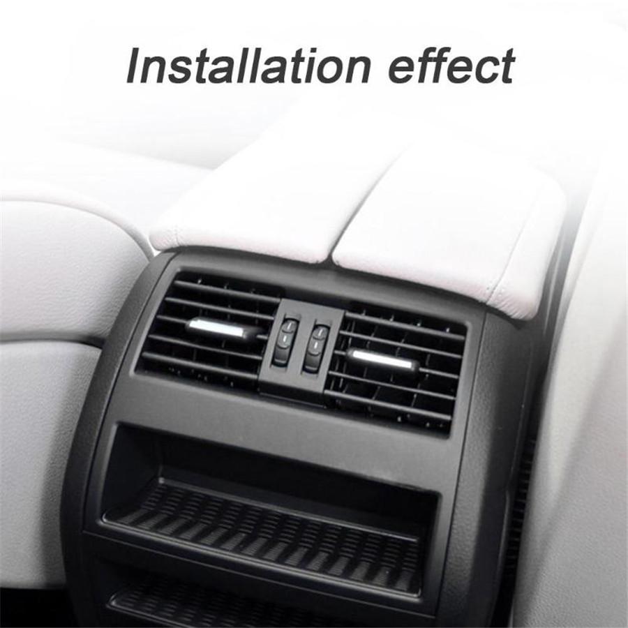 1Pc Rear Center Console Fresh Air Outlet Vent Grille Grill Cover For BMW 5 F10
