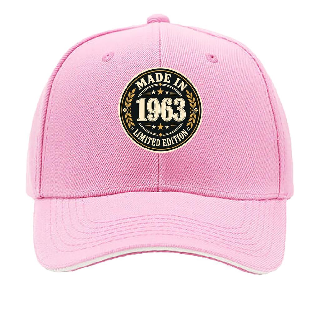 Vintage Born In Emblem Sandwich Baseball Cap Sun Cap Outdoor Workouts Hat