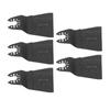 5 Pcs Oscillating Multitool Blade 65mm Multi Purpose Quick Release Tool Saw Blade for Wood Plastic