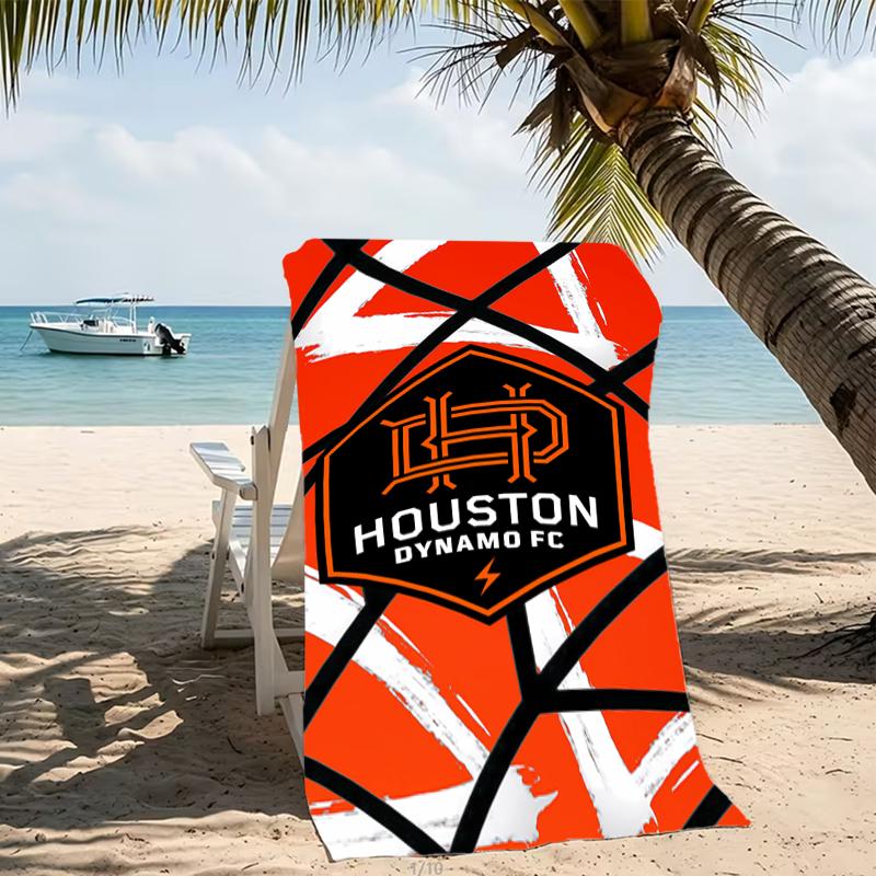 Beach Towel with Football club logo Pattern - soft,absorbent,machine washable Lightweight&Modern,swimming,Travel Essentials