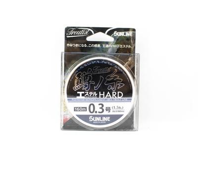 Sunline Żyłka Ester Troutist Masu No Ito Hard 160m #0,3 1,5lb 0,09mm (9030)