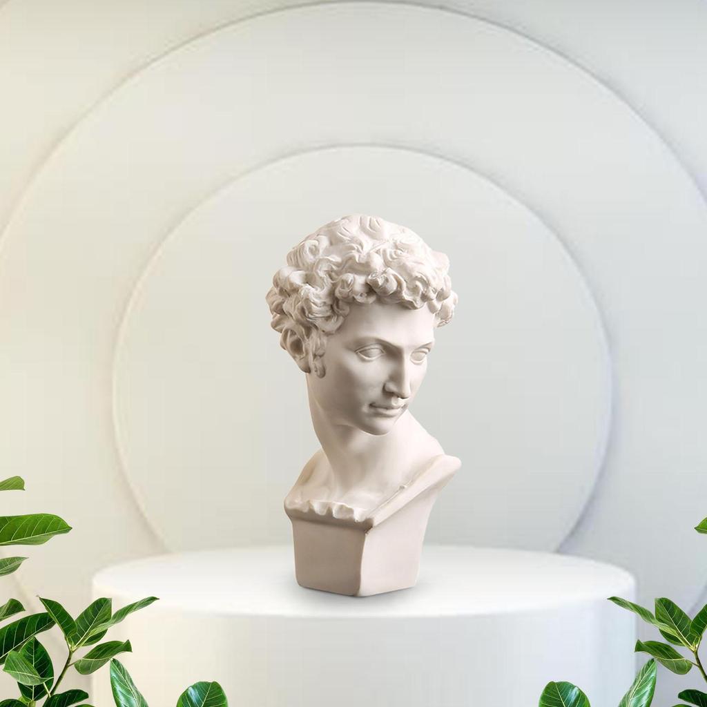 Greek Character Figurines Artcrafts Birthday Gift Roman Practical Collectibles Resin Statue Retro