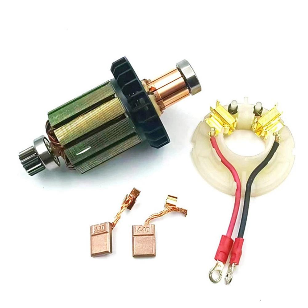 619496-0 Kohlebürstenhalter Motor mit Kupferkohlebürste passend für DC18V MAKITA ANKER DHP458, DDF458, BHP458, BDF458