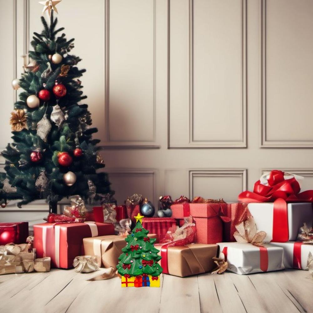 Cute Little Christmas Tree Ornaments, Warm Embellishments On the Tabletop, Home Decorations, Add To the Festive Atmosphere