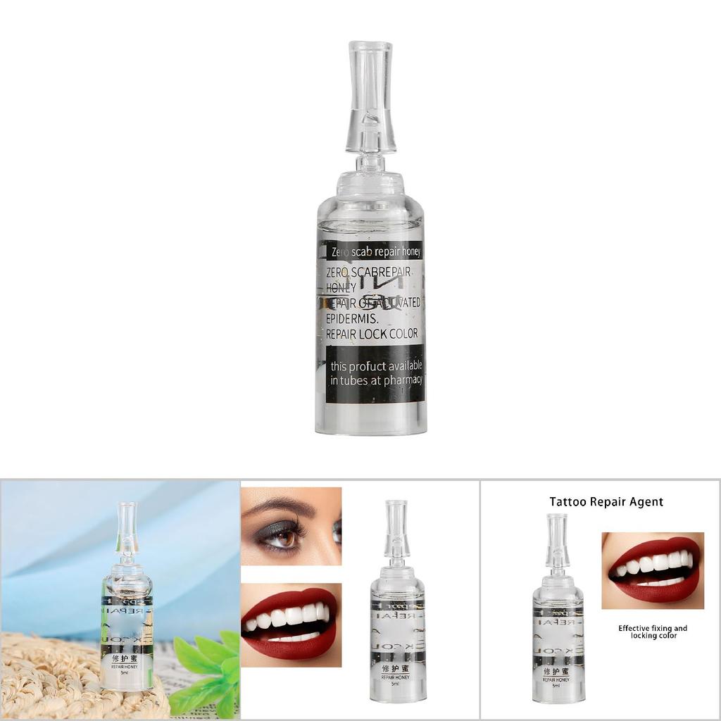 5pcs 25ml Semi Permanent Renewable Liquid Eyebrow Tattoo Repair Moisturizing Agent