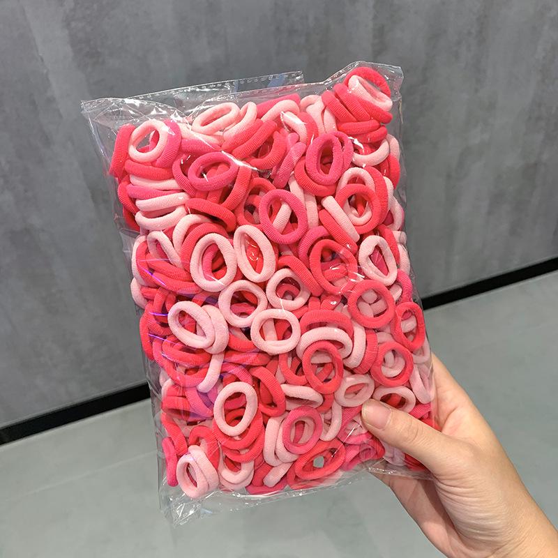 Elastic Hair Tie for Children and Women - Soft, Hair-Friendly Rubber Bands for Little Girls and Babies