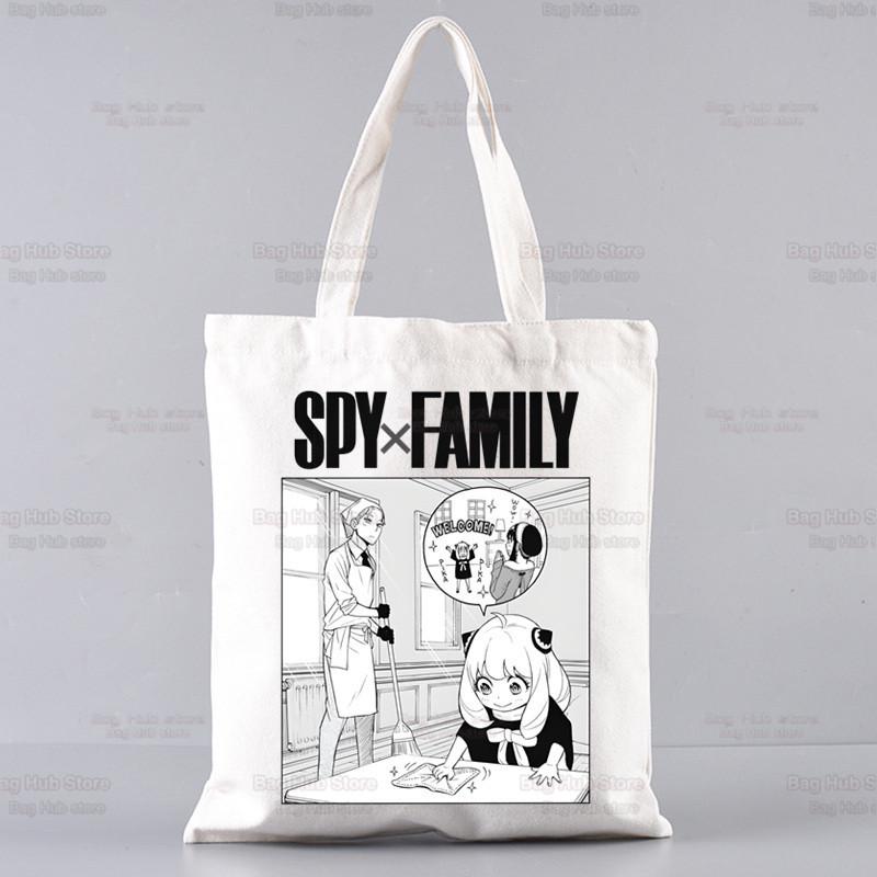 Spy X Family Harajuku Canvas Tote Bag
