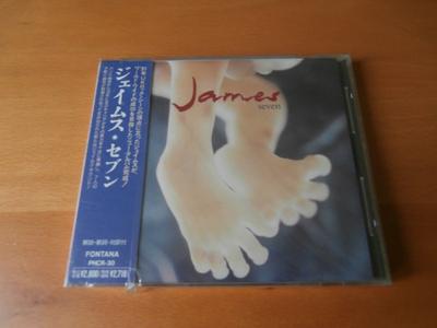 CD JAMES Seven PHCR30 Fontana 1992 Giappone ObiRock Usato