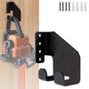 Heavy-Duty Wall Mount Chainsaw Holder Iron Shovel Hanger Chainsaw Rack  Garden Tool Storage