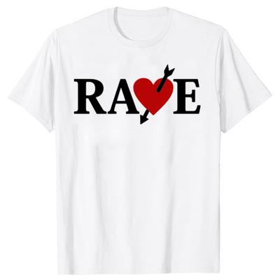 Funny Video Game Rave Graphic Tshirts Men Womens Fashion Casual Tshirt 100 Cotton Loose Oversized T Shirt