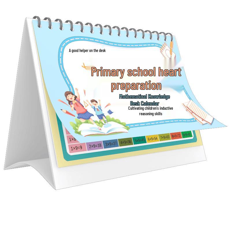 Elementary Math Formulas Desk Calendar