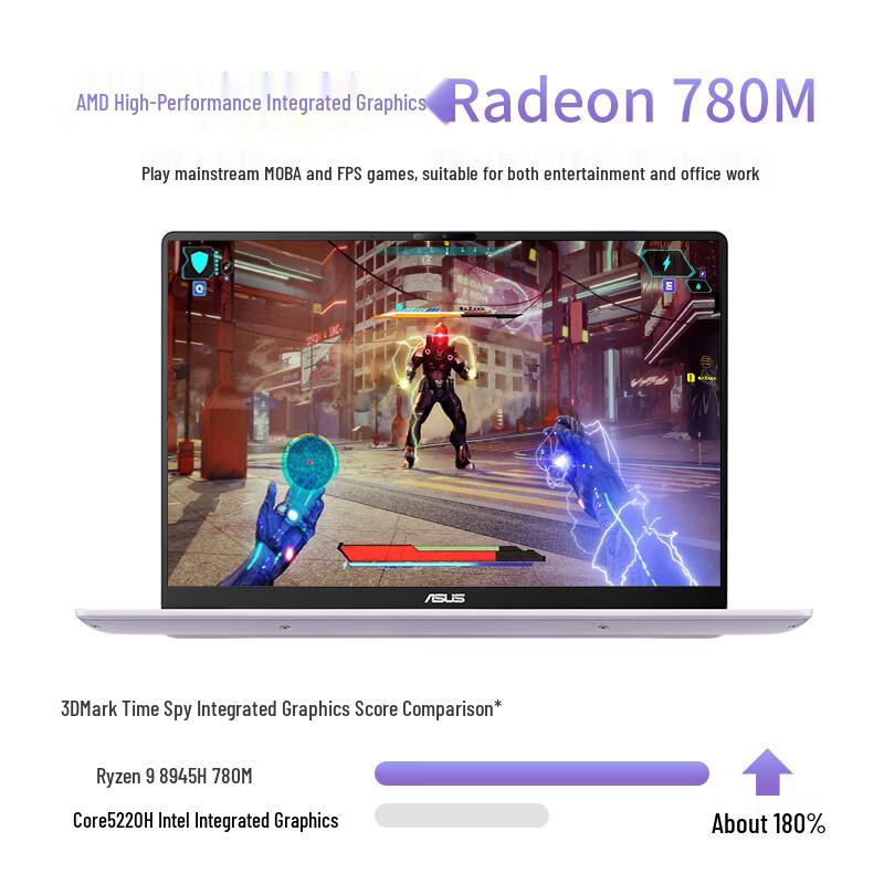 ASUS adol 14 Air Ultralight AI Laptop (CN version)