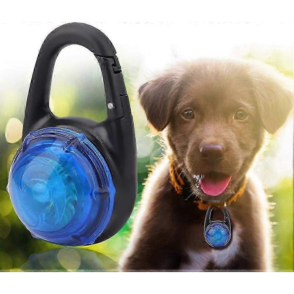LED Pet Dog Luminous Night Walking Light Safety Pendant Dog Necklace Glowing Collar for Pet Dog