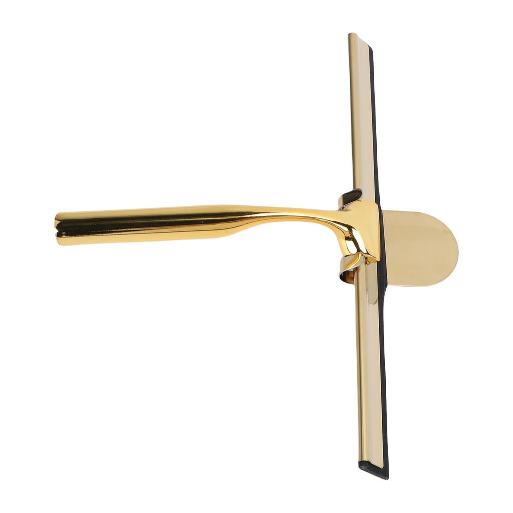 Stainless Steel Squeegee All Purpose Shower Window Squeegee with Hook for Household Easy Cleaning