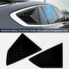 2pcs ABS Rear Side Window Louvers Air Vent Scoop Shades Cover Trim for BMW X6 G06      2024